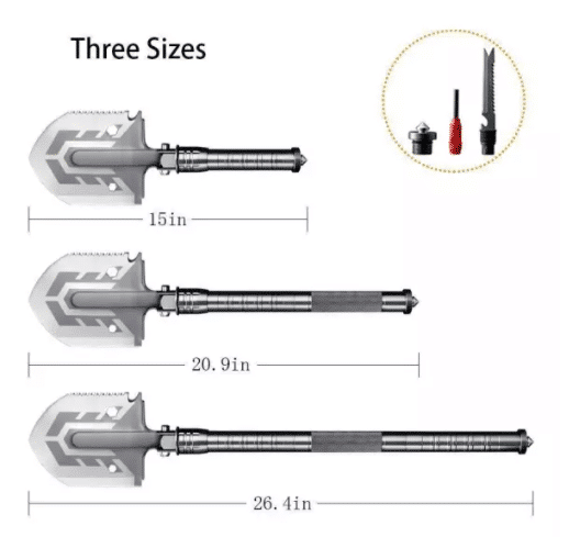 Многофункционална сгъваема лопата 23 в 1 - Image 2