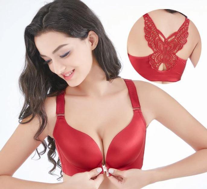 Ръчно изработен безжичен сутиен Butterfly - Image 2