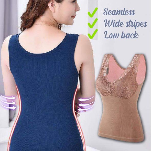 Дълбоко изрязан потник от полар - Image 3