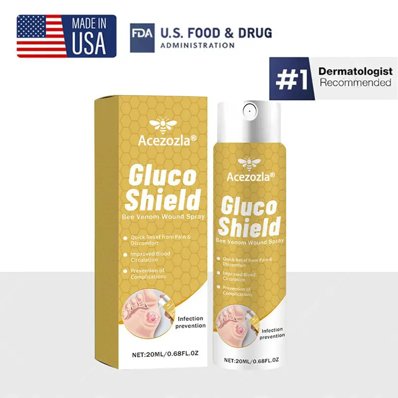 GlucoShield Спрей за рани с пчелна отрова