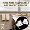 Регулируеми държачи за скоби за пръти без пирони
