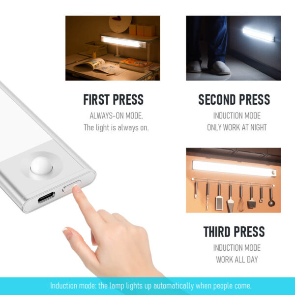 Акумулаторни лампи за килера със сензор за движение - Image 4